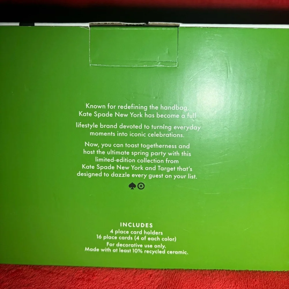 kate spade place card